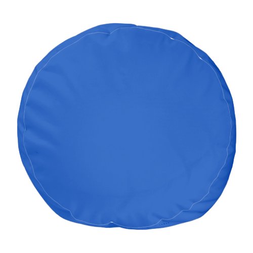 Chroma key colour Blue Pouf
