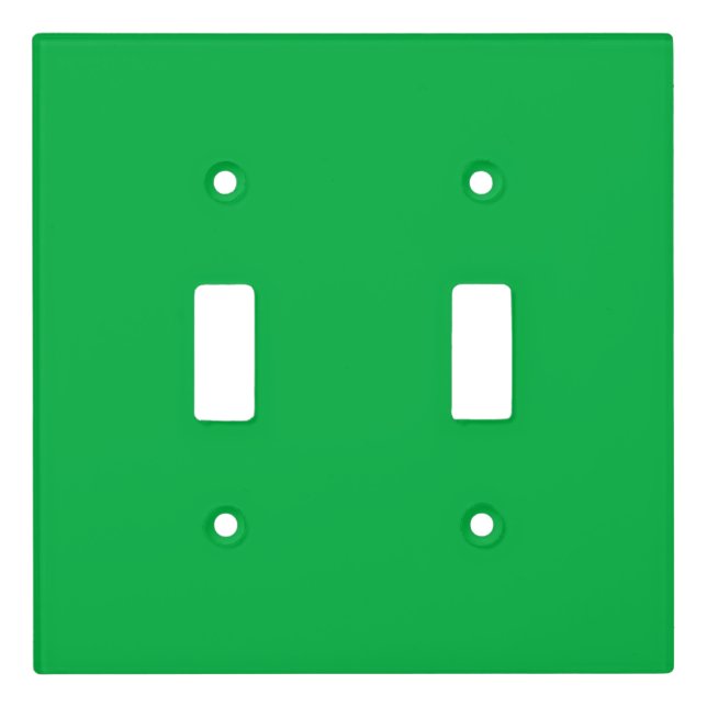 Chroma key colour Green Light Switch Cover (Front)