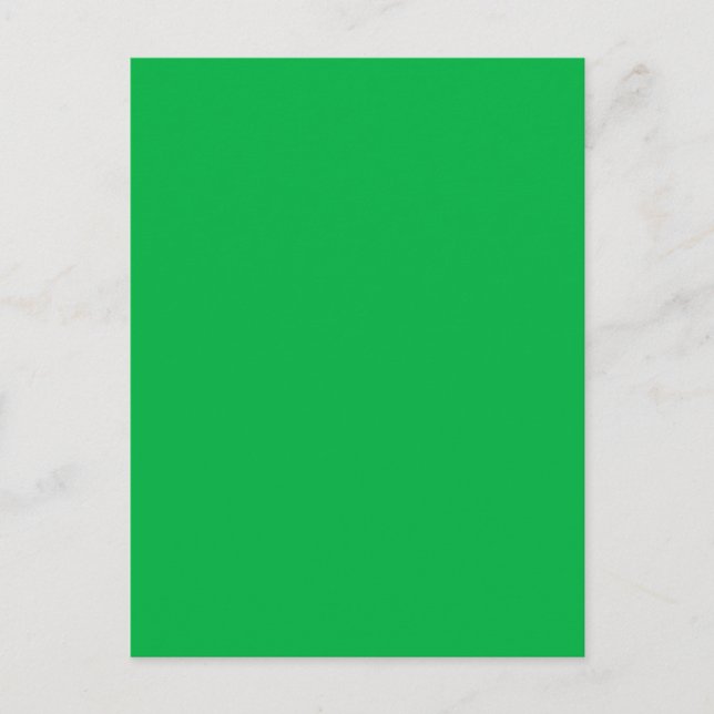 Chroma key colour Green Postcard (Front)