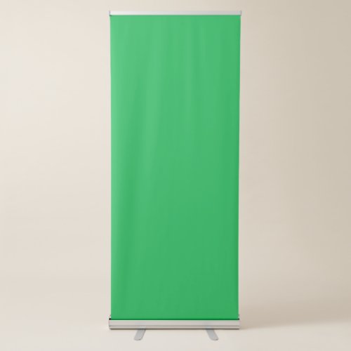 Chroma key colour Green Retractable Banner