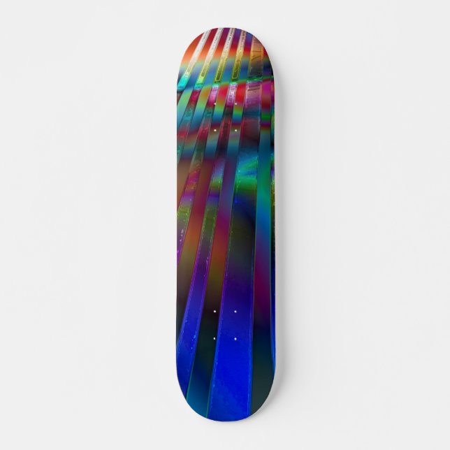 Chroma Rays Skateboard Deck (Front)