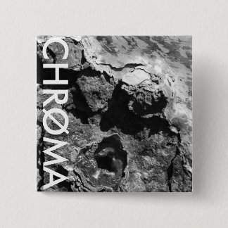 CHRØMA RUST BADGE PINBACK BUTTON
