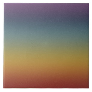 Chroma Textura - Rainbow Sunset Ceramic Tile