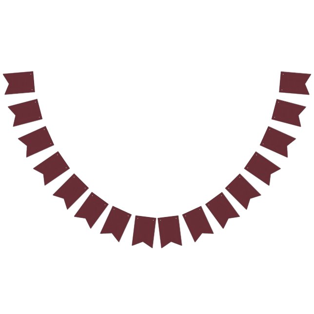 Chroma Textura - Wine Bunting Flags (All)
