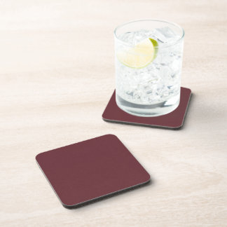 Chroma Textura - Wine Hard Plastic Coaster