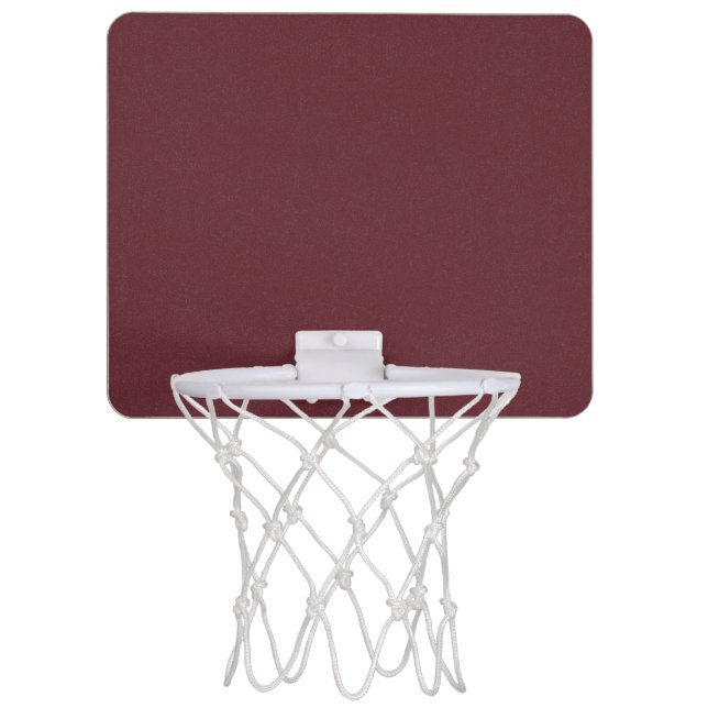 Chroma Textura - Wine Mini Basketball Hoop (Front)