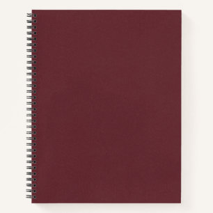 Chroma Textura - Wine Spiral Notebook