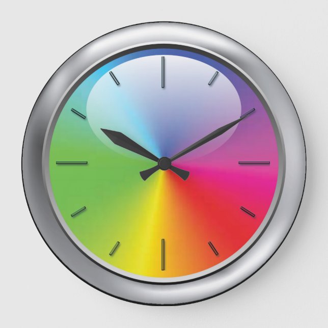 Chromatic 1 Wall Clocks (Front)