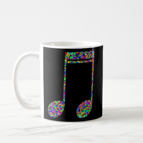 Chromatic Abstract Music Producer Headphones Color Coffee Mug