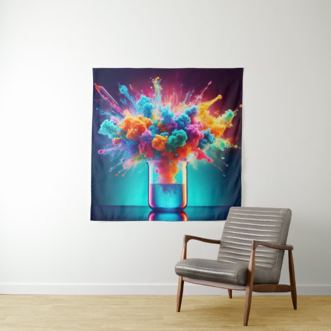 Chromatic Alchemy Tapestry (In Situ)