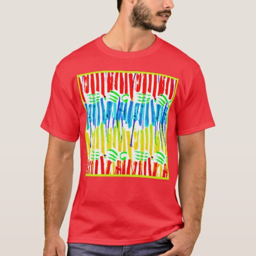 Chromatic Art Fusion T_Shirt