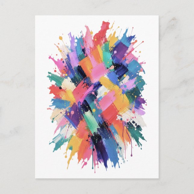 Chromatic Collision Postcard (Front)