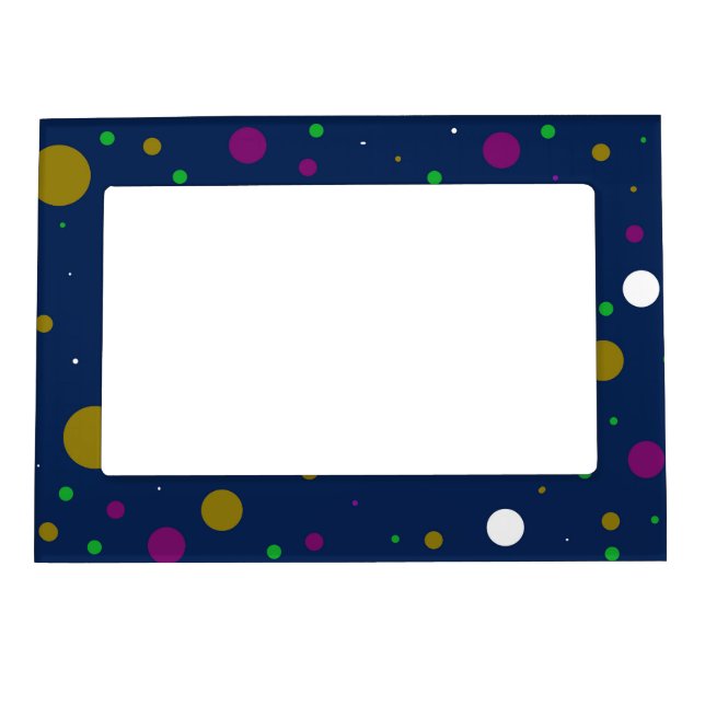 Chromatic Confetti Magnetic Frame (Front)