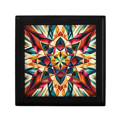 Chromatic Dream a colorful abstract design Gift Box