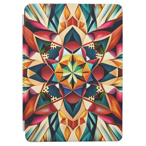 Chromatic Dream a colorful abstract design iPad Air Cover
