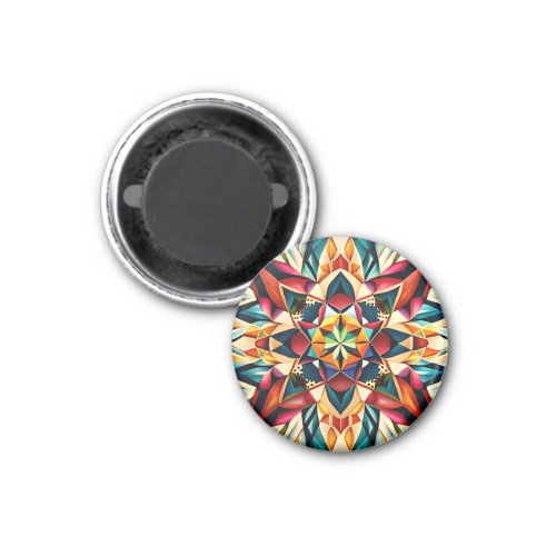 Chromatic Dream a colorful abstract design Magnet
