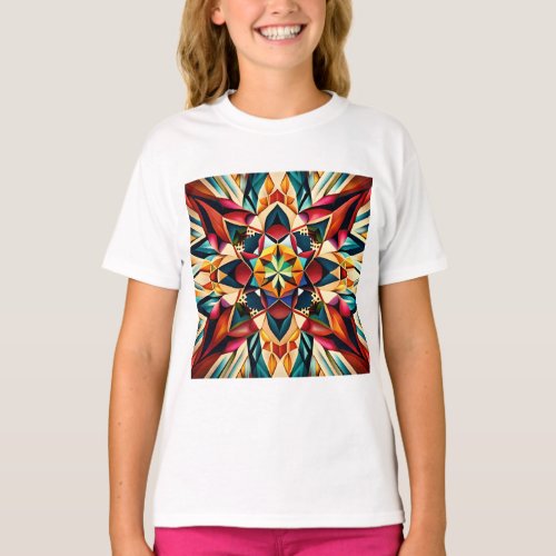 Chromatic Dream a colorful abstract design T_Shirt