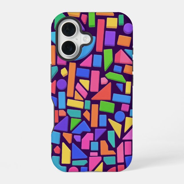 Chromatic Geometry iPhone Case (Back)