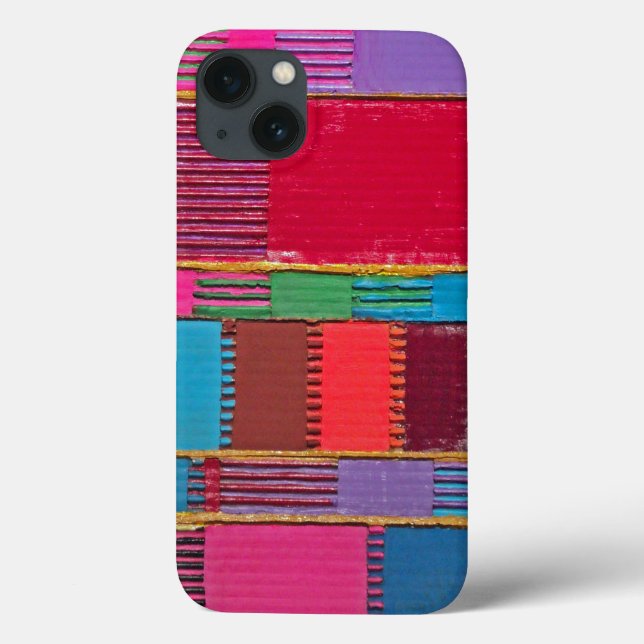 Chromatic Quilt Case-Mate iPhone Case (Back)