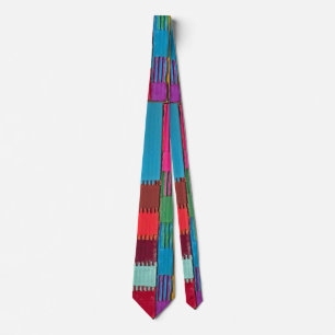 Chromatic Quilt Neck Tie