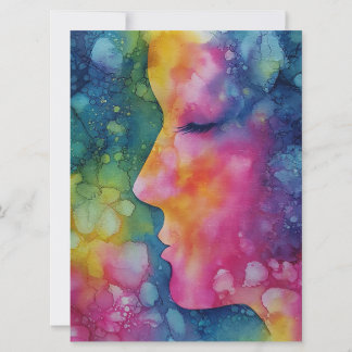 Chromatic Reverie Holiday Card