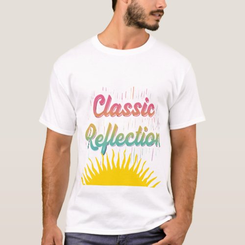 Chromatic Serenity Classic Reflection T_Shirt