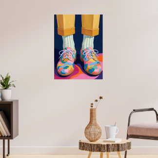 Chromatic Stride Poster