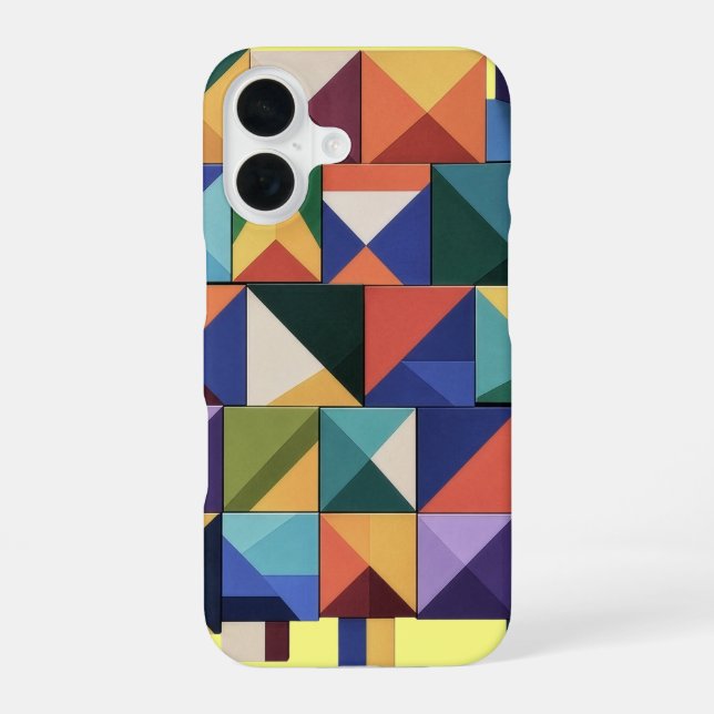 Chromatic Structure Iphone Case (Back)