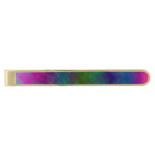Chromatic Tide Gold Finish Tie Bar