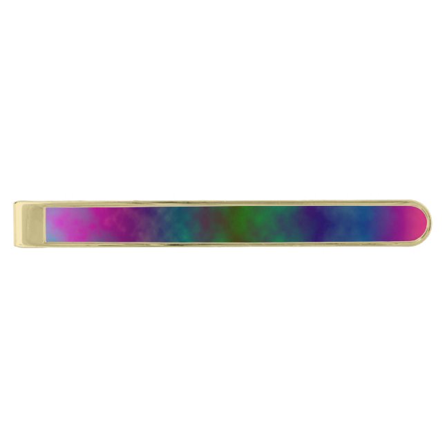 Chromatic Tide Gold Finish Tie Bar (Front)