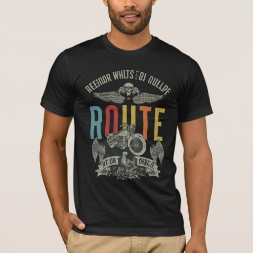 Chromatic Trails Route Rider T_Shirt