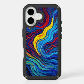 Chromatic Whirlpool iPhone 16 Case