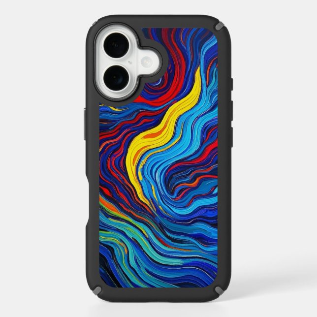 Chromatic Whirlpool Speck iPhone Case (Front)