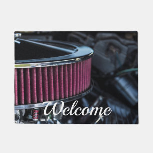 Chrome Air Intake Welcome Doormat