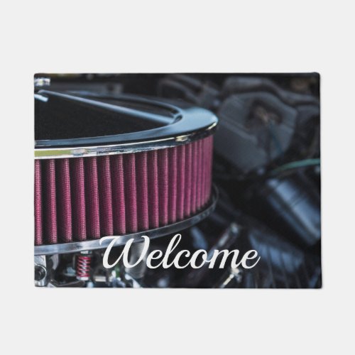 Chrome Air Intake Welcome Doormat