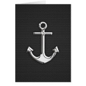 Chrome Anchor on Carbon Fiber (Front)