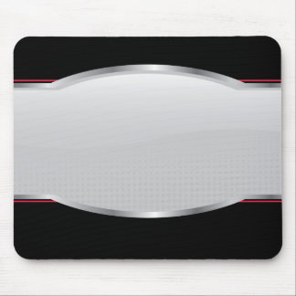 Chrome Beveled Layout Mouse Pad