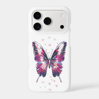 Chrome Butterfly iPhone Case | Y2K Metallic