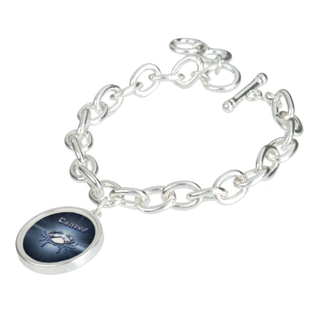 Chrome Cancer Bracelet (Side)
