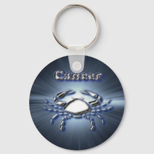Chrome Cancer Keychain