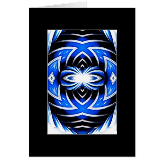 Chrome Car Bumper Mandala Cards (Front)