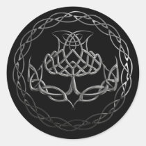 Chrome Celtic Knot Thistle
