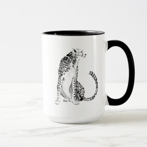 Chrome Cheetah Mug