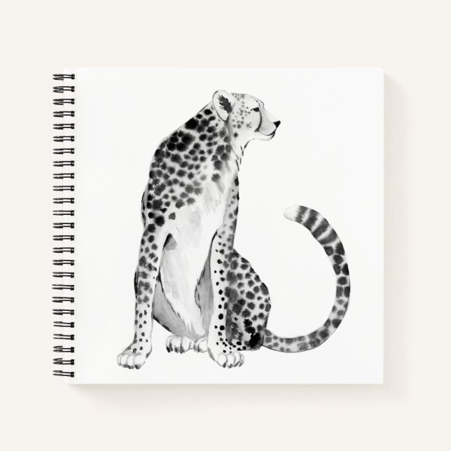 Chrome Cheetah Notebook (Front)