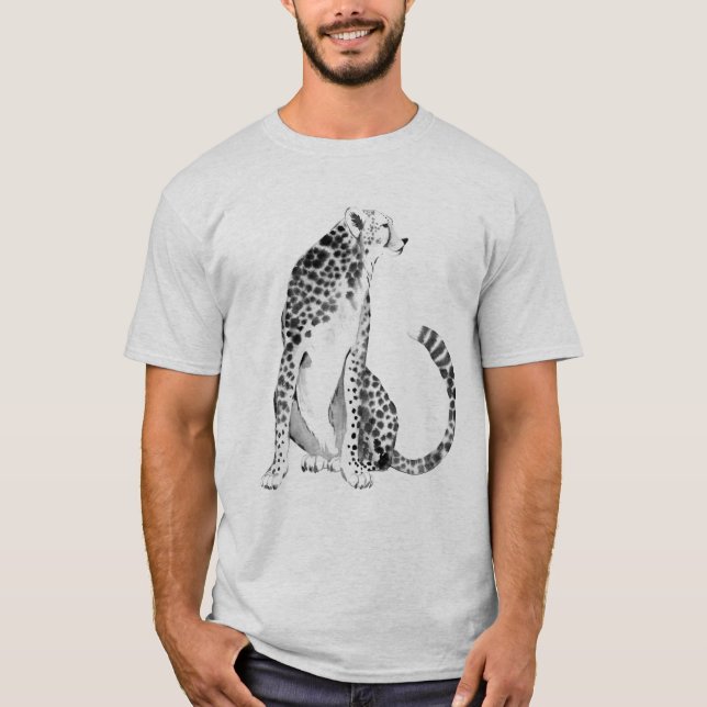 Chrome Cheetah T-Shirt (Front)