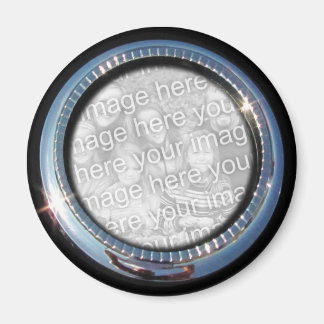 Chrome Circle template ~ magnet