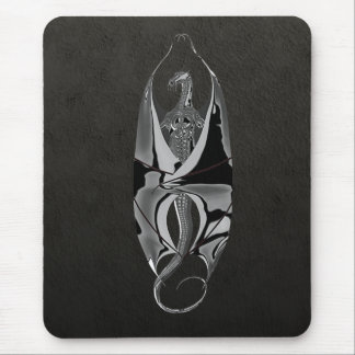 Chrome Dragon Mouse Pad
