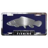 Flag Fish License Plate, Zazzle