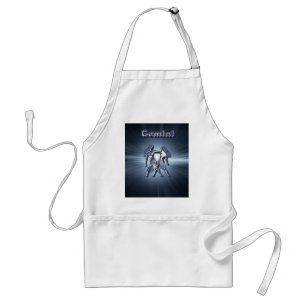 Chrome Gemini Adult Apron