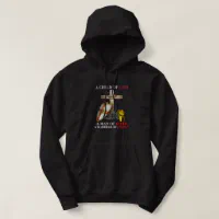 Chrome Hearts Multi Color Cross Cemetery Hoodie Black Men's - US